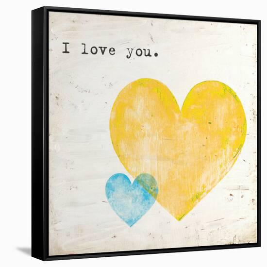 I Love You-Mimi Marie-Framed Stretched Canvas