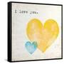 I Love You-Mimi Marie-Framed Stretched Canvas