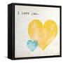 I Love You-Mimi Marie-Framed Stretched Canvas