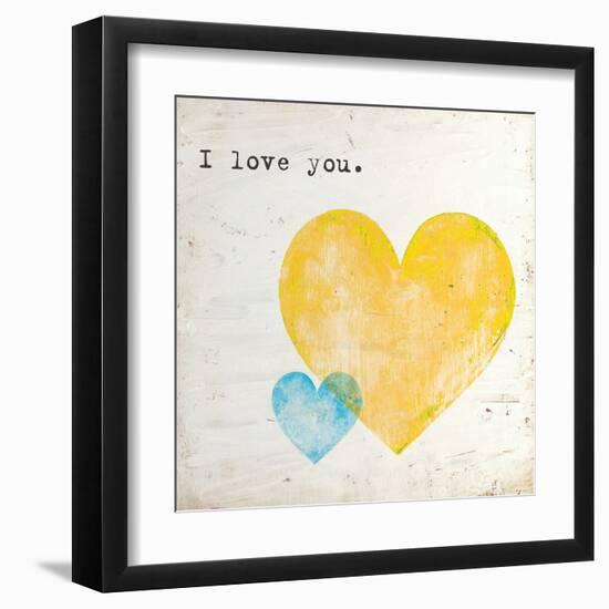 I Love You-Mimi Marie-Framed Art Print