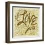 I love you-PI Studio-Framed Art Print