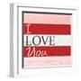 I Love You-Allen Kimberly-Framed Art Print