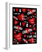 I Love You-Roseanne Jones-Framed Giclee Print