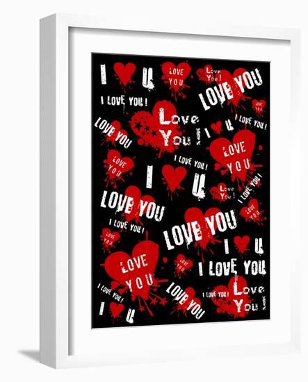 I Love You-Roseanne Jones-Framed Giclee Print