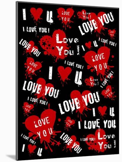 I Love You-Roseanne Jones-Mounted Giclee Print