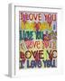 I Love You-Carla Bank-Framed Giclee Print