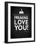 I Love You-Mark Rogan-Framed Art Print