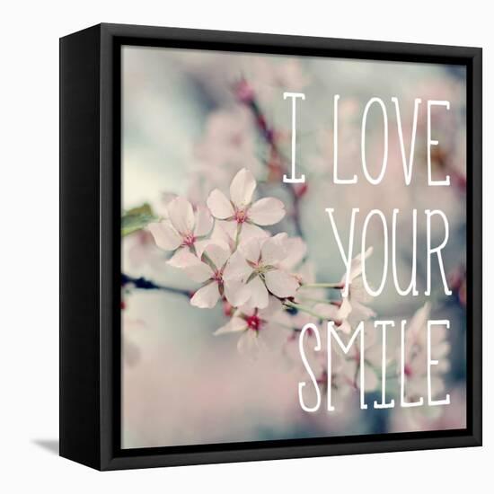 I Love Your Smile-Sarah Gardner-Framed Stretched Canvas