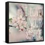 I Love Your Smile-Sarah Gardner-Framed Stretched Canvas