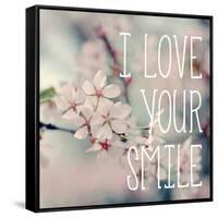 I Love Your Smile-Sarah Gardner-Framed Stretched Canvas