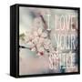 I Love Your Smile-Sarah Gardner-Framed Stretched Canvas