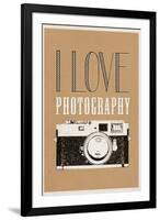 I Lovegraphy-null-Framed Art Print