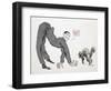 I'm a Cat, from 'White Bottoms', Pub. 1927 (Colour Block Print)-Sem (1863-1934)-Framed Giclee Print