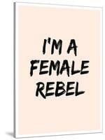 I'm A Female Rebel-null-Stretched Canvas