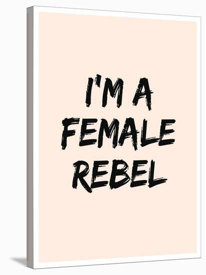 I'm A Female Rebel-null-Stretched Canvas