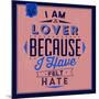 I'm a Lover 1-Lorand Okos-Mounted Art Print