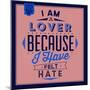 I'm a Lover 1-Lorand Okos-Mounted Art Print