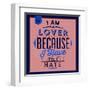 I'm a Lover 1-Lorand Okos-Framed Art Print