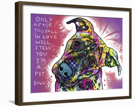 I’m a Pit Bull-Dean Russo-Framed Giclee Print