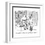 "I'm afraid it's two, three months, tops, before you're all pants." - New Yorker Cartoon-Benjamin Schwartz-Framed Premium Giclee Print