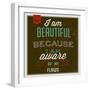I'm Beautiful 1-Lorand Okos-Framed Premium Giclee Print