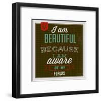 I'm Beautiful 1-Lorand Okos-Framed Art Print