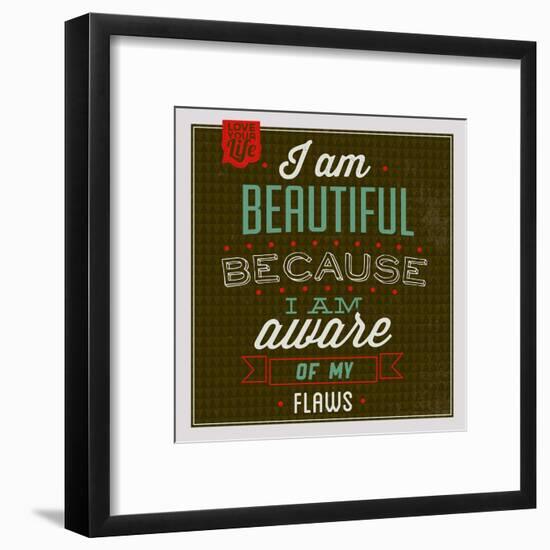 I'm Beautiful 1-Lorand Okos-Framed Art Print