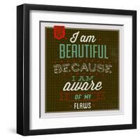 I'm Beautiful 1-Lorand Okos-Framed Art Print