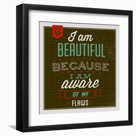 I'm Beautiful 1-Lorand Okos-Framed Art Print