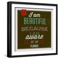 I'm Beautiful 1-Lorand Okos-Framed Art Print