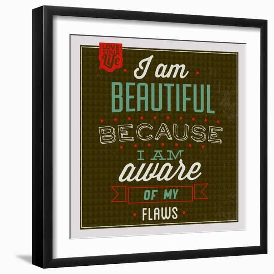 I'm Beautiful 1-Lorand Okos-Framed Art Print