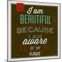 I'm Beautiful 1-Lorand Okos-Mounted Art Print