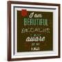 I'm Beautiful 1-Lorand Okos-Framed Art Print