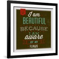 I'm Beautiful 1-Lorand Okos-Framed Art Print