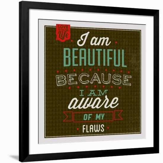 I'm Beautiful 1-Lorand Okos-Framed Art Print