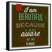 I'm Beautiful 1-Lorand Okos-Framed Stretched Canvas