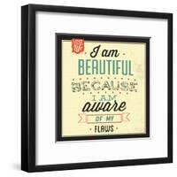 I'm Beautiful-Lorand Okos-Framed Art Print