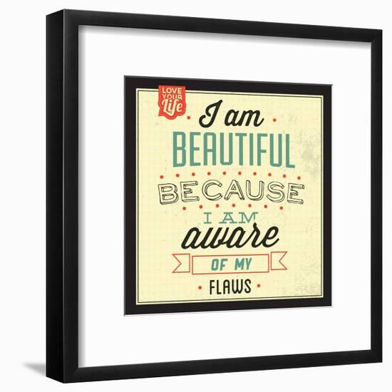 I'm Beautiful-Lorand Okos-Framed Art Print