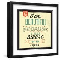 I'm Beautiful-Lorand Okos-Framed Art Print