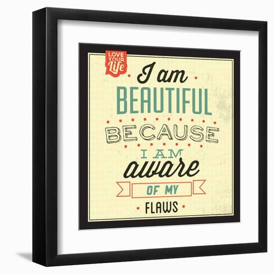 I'm Beautiful-Lorand Okos-Framed Art Print