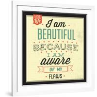 I'm Beautiful-Lorand Okos-Framed Art Print