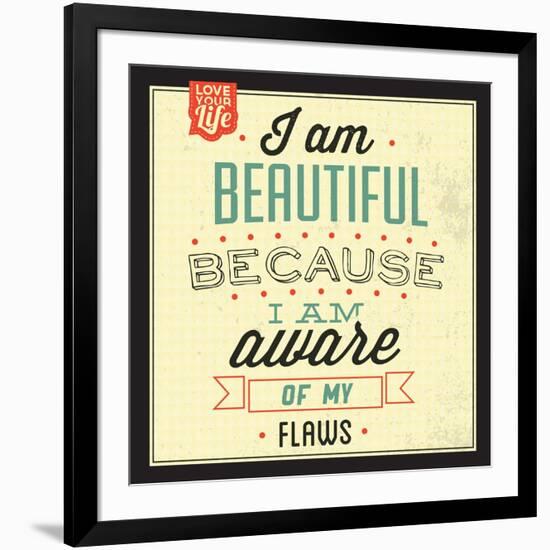 I'm Beautiful-Lorand Okos-Framed Art Print