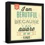 I'm Beautiful-Lorand Okos-Framed Stretched Canvas