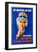 I'M Counting on You! Poster-Leon Helguera-Framed Giclee Print