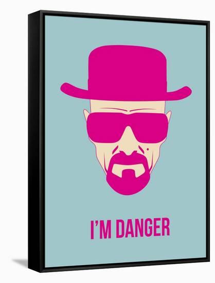 I'm Danger Poster 2-Anna Malkin-Framed Stretched Canvas