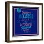 I'm Fearless 1-Lorand Okos-Framed Art Print