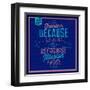 I'm Fearless 1-Lorand Okos-Framed Art Print