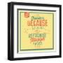 I'm Fearless-Lorand Okos-Framed Art Print