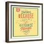 I'm Fearless-Lorand Okos-Framed Art Print