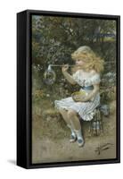 I'm Forever Blowing Bubbles-William Stephen Coleman-Framed Stretched Canvas